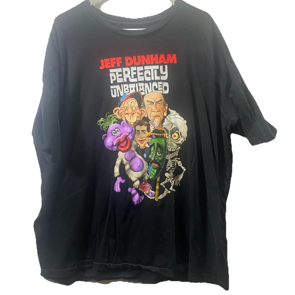 Jeff‎ Dunham Perfectly Unbalanced Tour T Shirt 3x